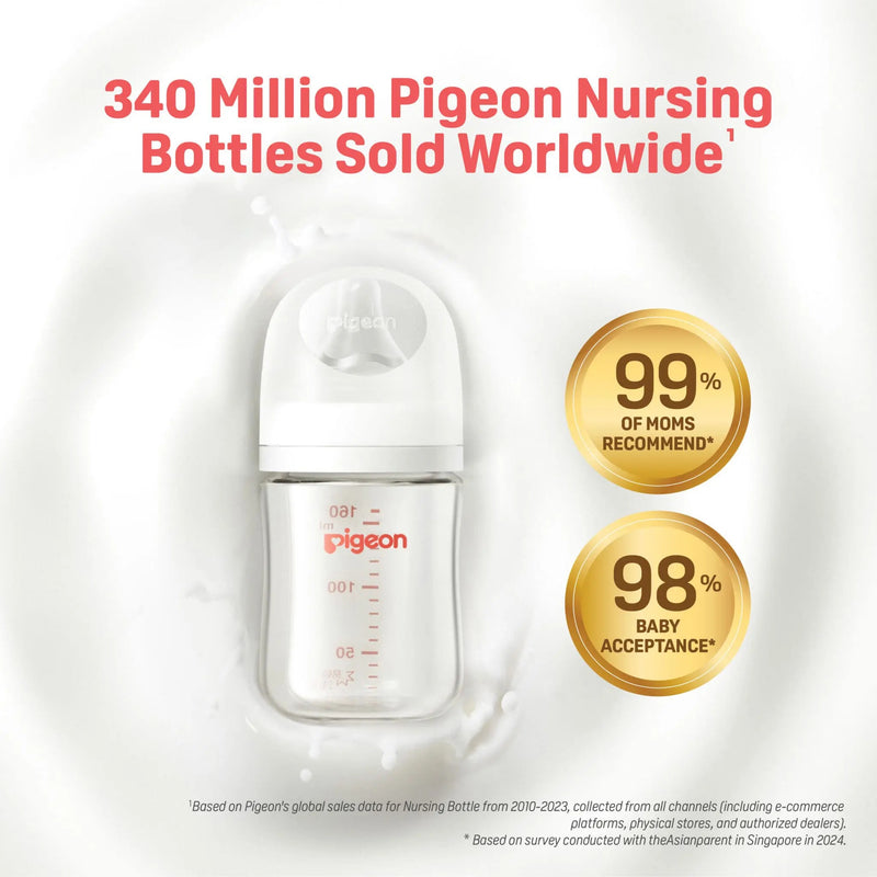 Pigeon Softouch Bpp Nursing Bottle T-Ester Twin Pack Logo - 160ml