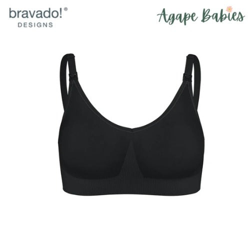 Bravado Designs Body Silk Seamless Nursing Bra - Sustainable - Black