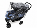 Lucky Baby Front & Back Twin Stroller Rain Cover