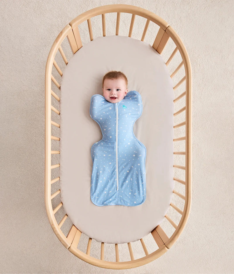 Love To Dream Swaddle Up Bamboo Original Time & Space Blue