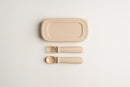 Hegen Multi-stage Fork and Spoon PPSU with Case Taupe