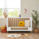 Tutti Bambini Fika Mini Cot Bed - White/Light Oak