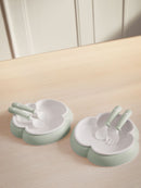 BabyBjorn Baby Plate, Spoon And Fork 2 Pcs - 4 Colors
