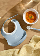 BabyBjorn Baby Feeding Set (1 Baby Bib, 1 Bowl And 1 Spoon) - 4 Colors