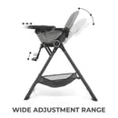KinderKraft High Chair Foldee - Grey
