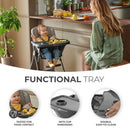 KinderKraft High Chair Foldee - Grey