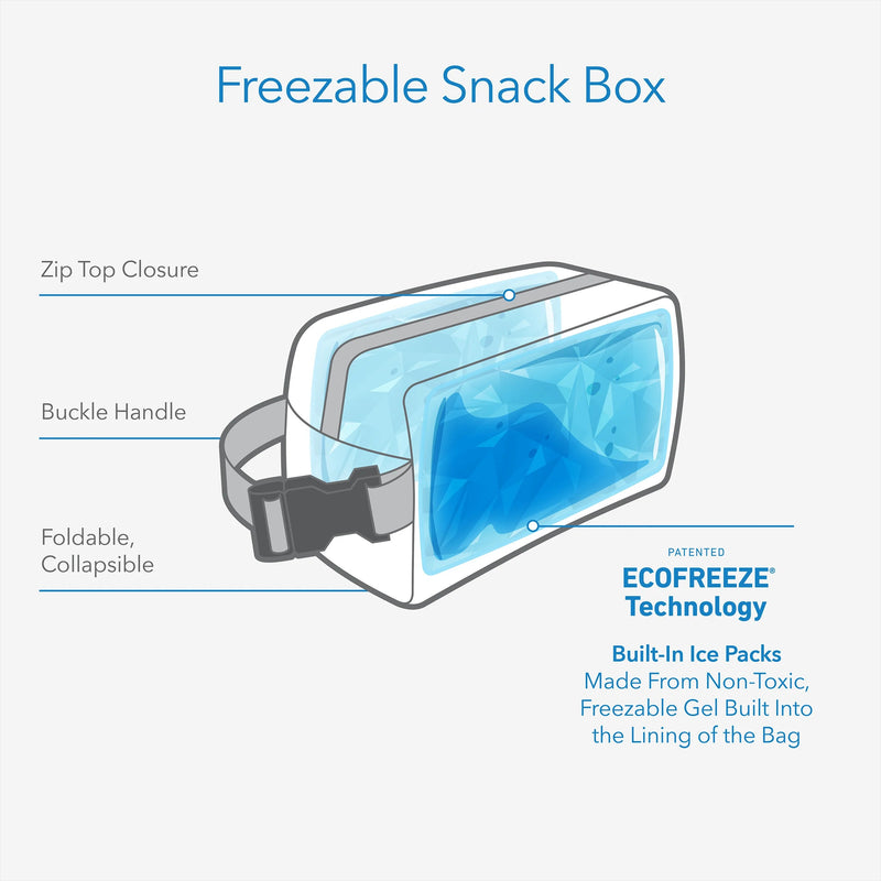 PackIt Freezable Snack Box Bag - Spaceman