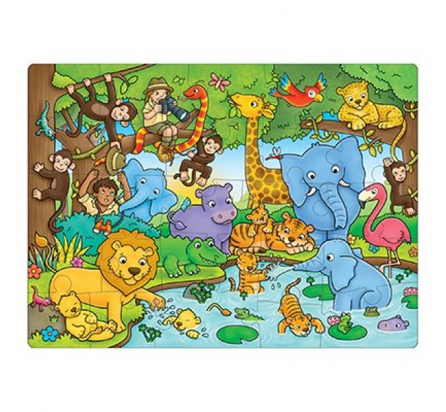 Orchard Toys Who's In The Jungle? 25-Piece Jigsaw Puzzle