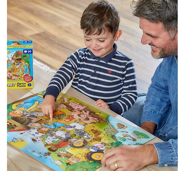 Orchard Toys Who's On The Farm 20-Piece Jigsaw Puzzle