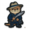 Black Stealth Iron On Patch - Warrant Officer Dobhar-chú™ in SPF Gurkha Kukri