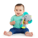 [2 Pack] Bright Starts Snuggle & Teethe Plush Peg - 2 Designs