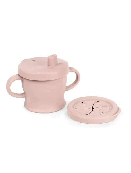 Haakaa Silicone Sip-N-Snack Cup - 2 Colors