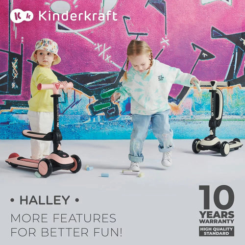 KinderKraft Scooter Halley - White