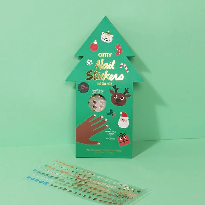 [2 Pack] OMY Nail Stickers - 5 Designs