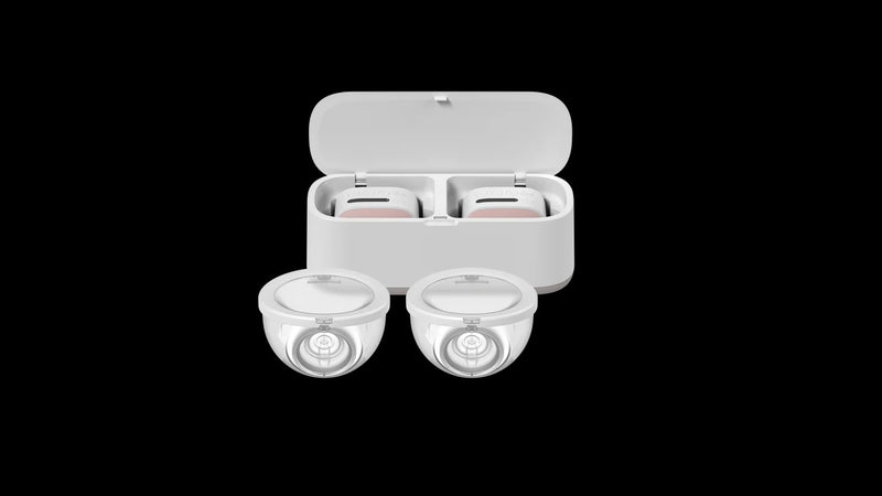 imani i2Plus Pro Breast Pump (One pair) + Dual Charging Dock