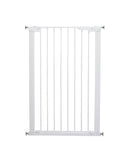 Baby Dan Pet Premier Extra Tall Pressure Fit Gate with 4 Extensions (White) by Scandinavian Pet Design