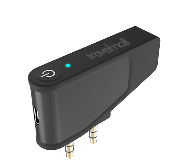 Travelmall 2-IN-1 Pro Headphone-Jack Bluetooth Adapter