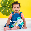 [2 Pack] Bright Starts Snuggle & Teethe Plush Peg - 2 Designs
