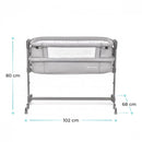 [1-Year Warranty] Kinderkraft Baby Cot, Neste Up - 2 Colors