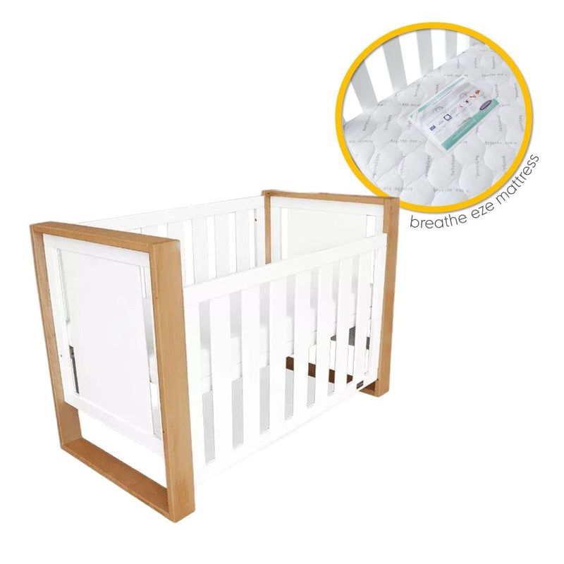 [FOC Assembly] Babyhood Lulu Cot 4 in 1 - 2 Colors (1 yr warranty)