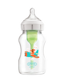 [2-PK ] Dr. Brown’s 11 oz/330 mL PP W-N Options+ Baby Bottle w/ L2 Nipple 1-Pack - 2 Design