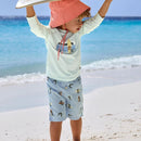 Lassig LSF Board Shorts - Crocodile Sky Blue