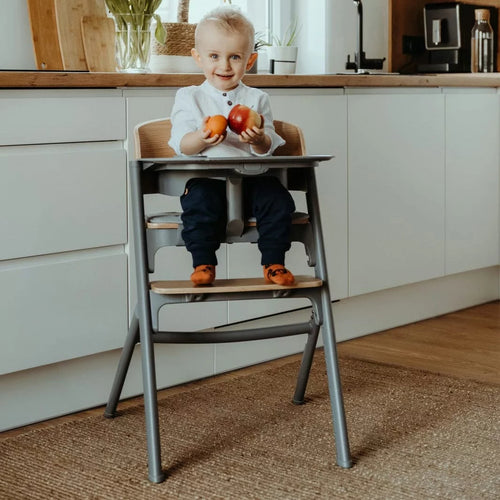 KinderKraft High Chair Livy w/Calmee, Wood