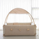 LOLBaby Cotton Embroidery Bumper Bed - Canopy ONLY