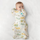 Love to Dream Swaddle UP Designer Lite 0.2 TOG - Zoo Time White