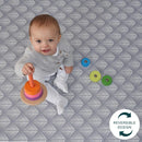 Tutti Bambini Luxury Padded XL Play Mat (200 x 140 cm) - Fan