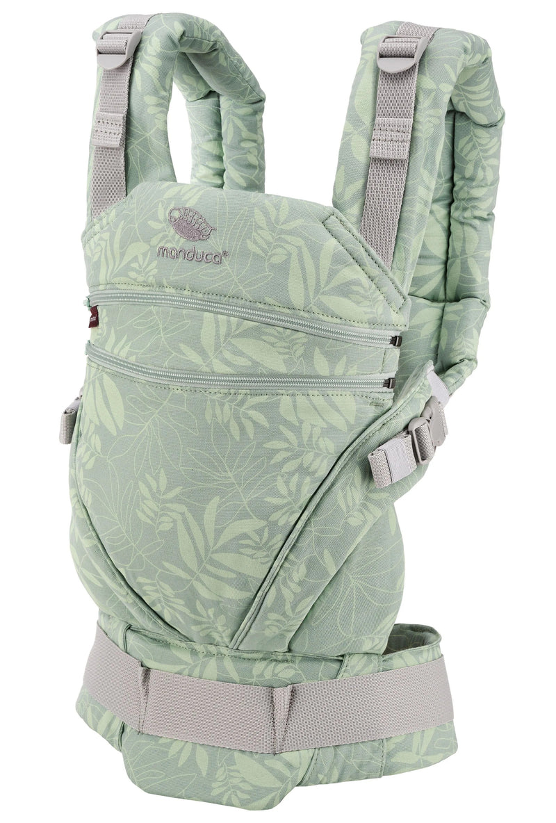 [3 Years Local Warranty] Manduca XT Organic Cotton Newborn To Toddler Baby Carrier Limited Edition - Botanic Green