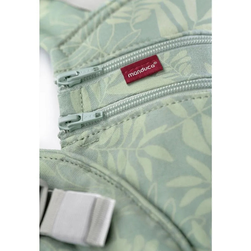 [3 Years Local Warranty] Manduca XT Organic Cotton Newborn To Toddler Baby Carrier Limited Edition - Botanic Green