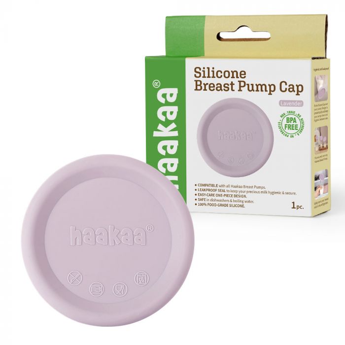 Haakaa Silicone Breast Pump Cap - 3 Color