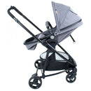 Mimosa Suite Seat Stroller with Bassinet - Ash Grey
