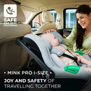 [1-Year Warranty] KinderKraft Car Seat Mink Pro -Black