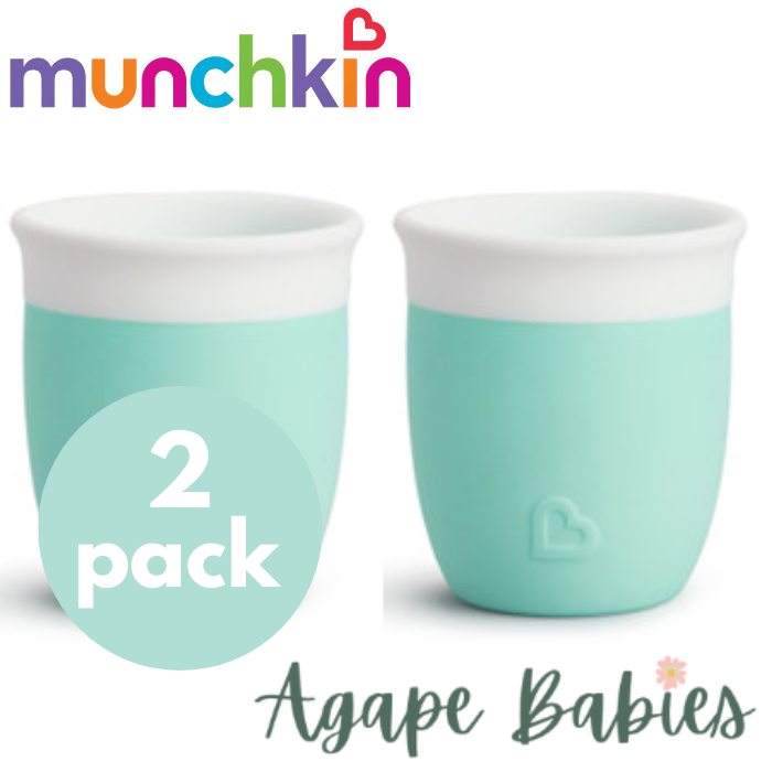 [2-Pack] Munchkin C’est Silicone! ™ Open Training Cup