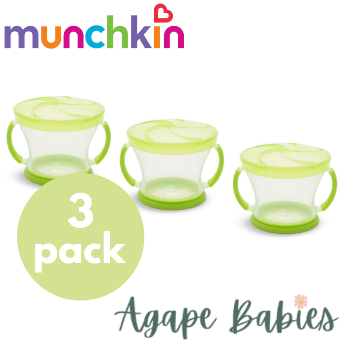 [Bundle Of 3] Munchkin Snack Catcher® -Green