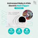 MyLO Astronaut Electric Nail Clipper Trimmer for Baby & Kids Astronaut (1yr Warranty ) - FOC 2 Paraben-Free Fever Cooling Patch Box