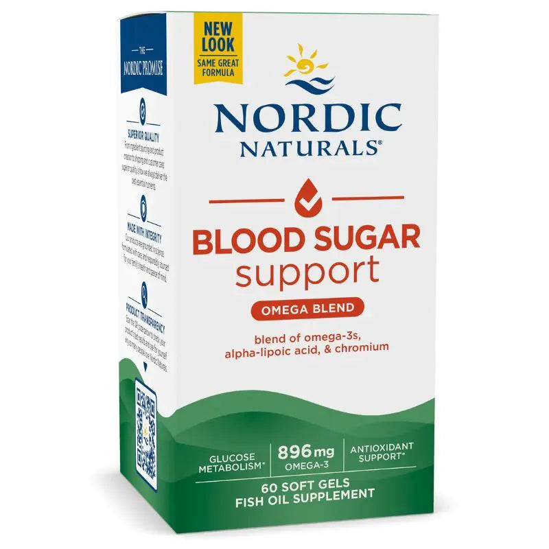 Nordic Naturals Omega Blood Sugar, 60 sgls.