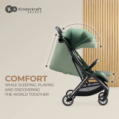 [2-Year Warranty] KinderKraft Baby Stroller Nubi2 - 4 Color