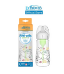 [2-PK ] Dr. Brown’s 9 oz/270 mL PP W-N Options+ Designer Bottle, (Ocean Whale Design)1-Pack