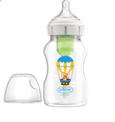 [2-PK ] Dr. Brown’s 11 oz/330 mL PP W-N Options+ Baby Bottle w/ L2 Nipple 1-Pack - 2 Design