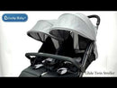 Lucky Baby City Glide Twin Stroller