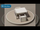 Lucky Baby Children Multi Learning Table & Chair Set