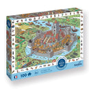 Calypto By Sentosphere Puzzle 100 pièces - Le Château Fort