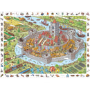 Calypto By Sentosphere Puzzle 100 pièces - Le Château Fort