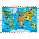 Calypto By Sentosphere Puzzle 100 pièces - Planisphere des Animaux - Planisphere of Animals