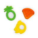 [3 Pack] Bright Starts 3 Pk Textured Teethers - Juicy Chews