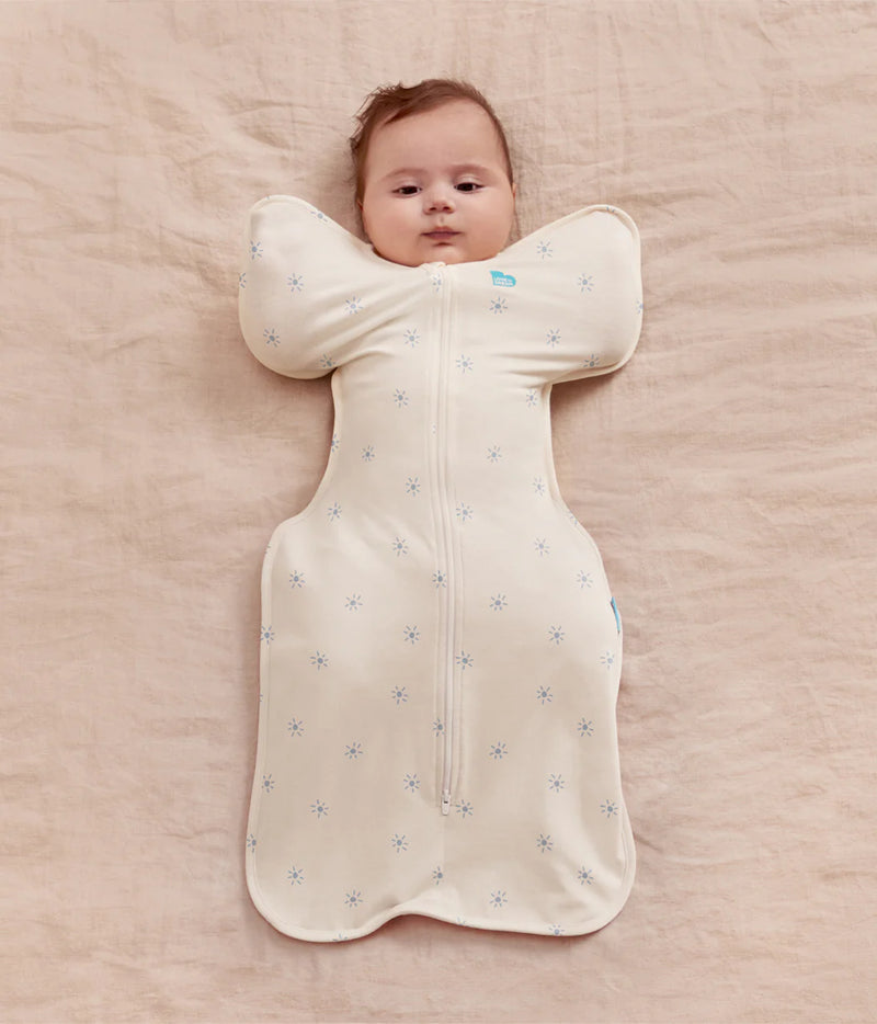 Love To Dream Swaddle Up Bamboo Lite - Sunny Mist Blue