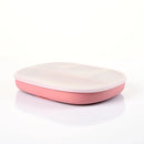 [2-Pack] Snapkis Silicone Suction Plate with Divider - 3 Colors
